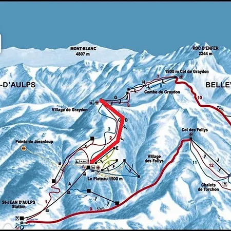 아파트 Avec Terrasse Au Pied Des Montagnes - - Fr-1-573-22